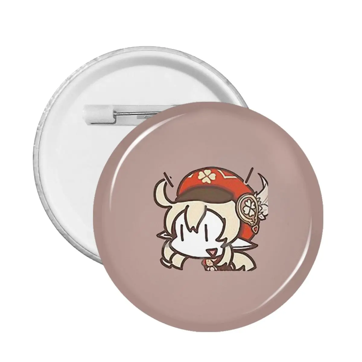 

Kawaii Klee Chibi Pin Badge Genshin Impact Adventure Game Metal Pins For Friends Badges Brooches For Bag