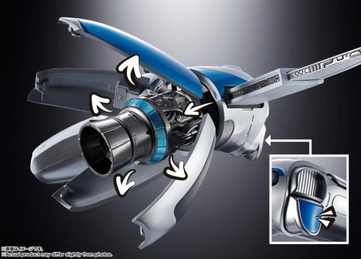 Фото Оригинальная коллекционная фигурка BANDAI CHOGOKIN Astro Bot & Dual Speeder, аниме-модель, игрушка, в наличии №4