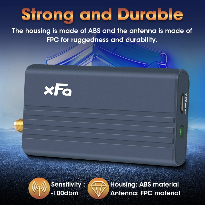 JMCQ DAB + антенна с USB-адаптером Автомобильный цифровой радиоприемник тюнер адаптер