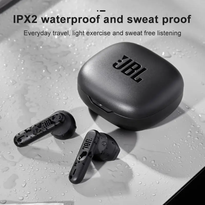 Фото Беспроводные наушники JBL WAVE 300TWS, стерео наушники-вкладыши WAVE300 TWS, Bluetooth наушники с басами, шумоподавлением, гарнитура с микрофоном №5