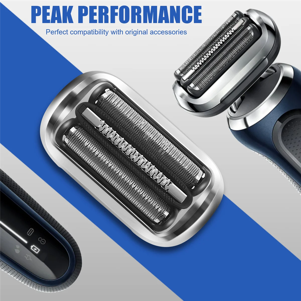 Запасная часть сетки и резака 73S для бритвы Braun Series 7 7020S 7025S 7085Cc 7027Cs 7071Cc 7075Cc