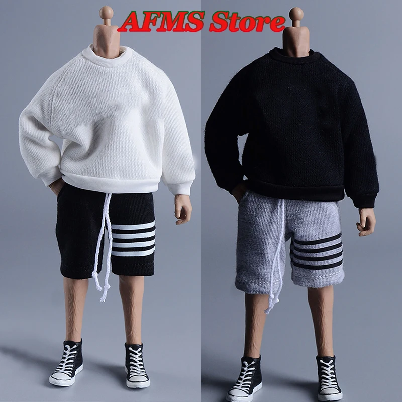 

Мужской спортивный пуловер с длинным рукавом, 6 дюймов