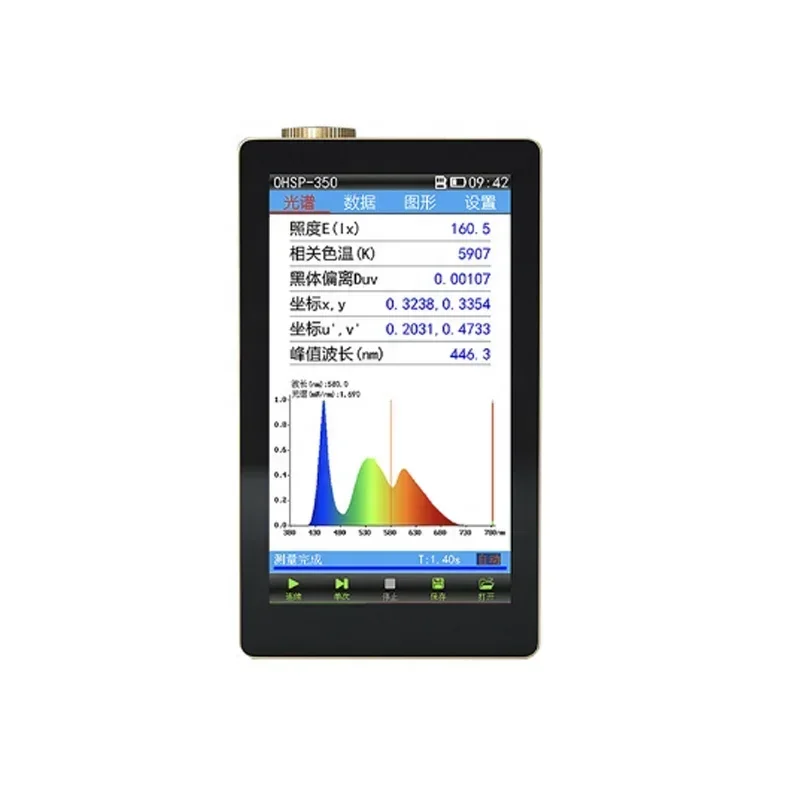 OHSP-350P Спектрометр для лампы растений анализатор света PAR-метр