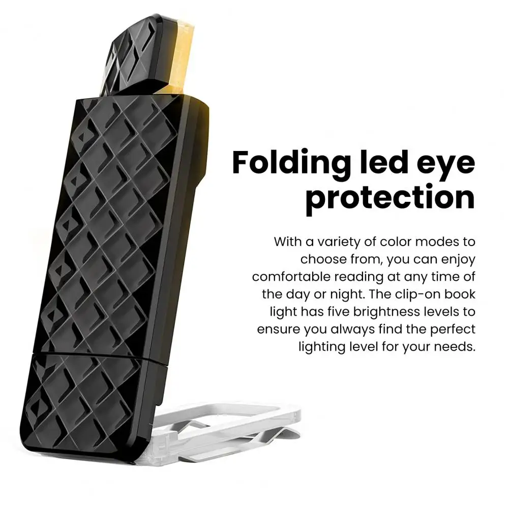 

Портативный Перезаряжаемый Usb-светильник для чтения с 5 яркостями