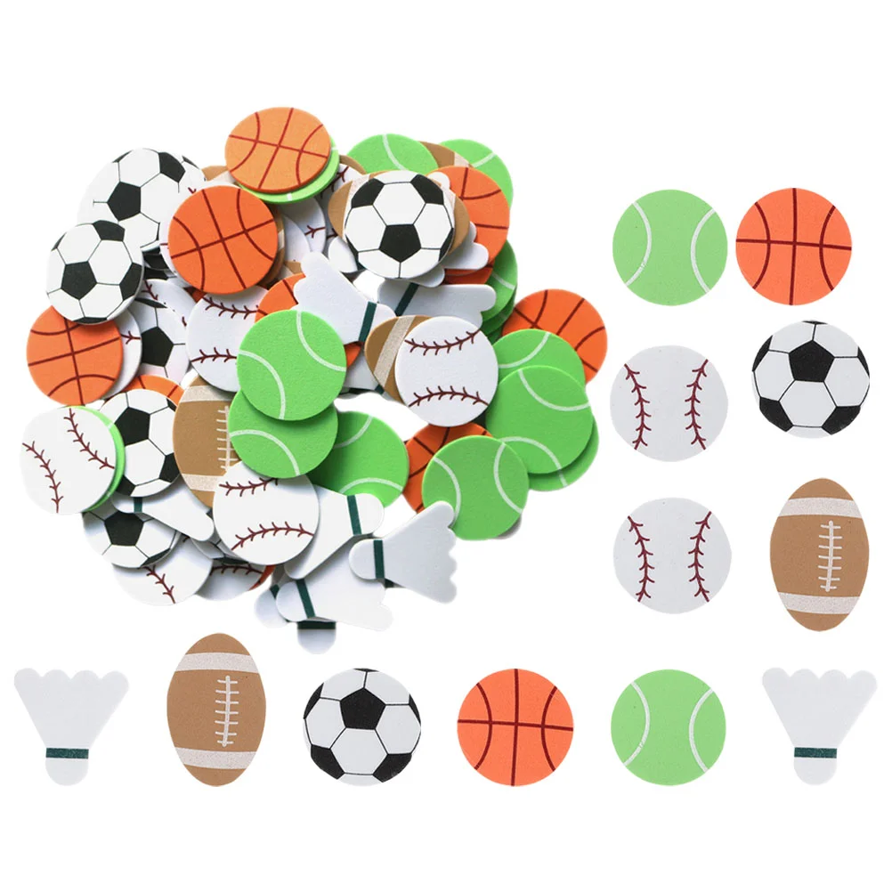 

Sports Ball Sticker Birthday Sports Decals Party Favors Early Education Birthday Party Decor Ball Stickers Mixed Style