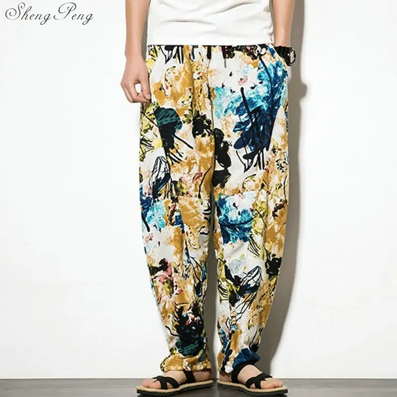 Женские брюки кунг-фу традиционные китайские традиционная китайская одежда для