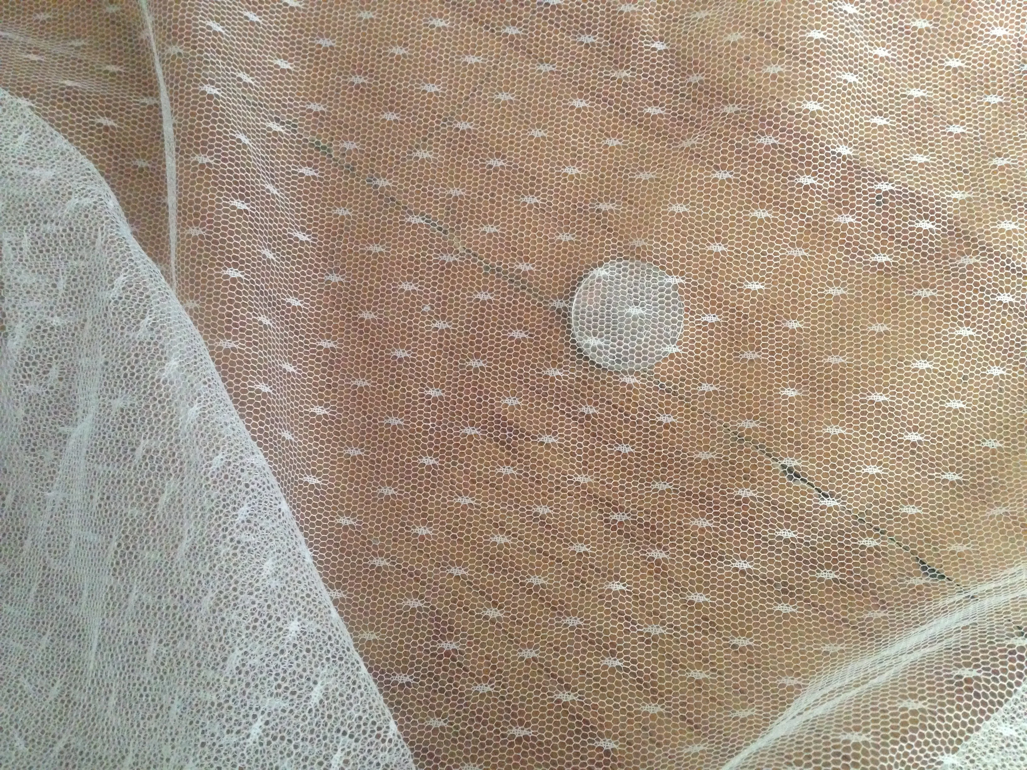 Шалфей зеленая розовая красная винная сетчатая ткань в горошек ширина 160 см