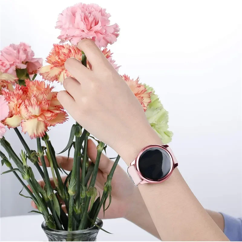 For Galaxy Watch Active 2 44mm 40mmm Watch Accessories Protective Full Cover Case+film For Samsung Galaxy Watch active 2