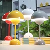 Mushroom Flower Bud LED Table Lamps Rechargeable Desk Lamp Touch Night Light For Bedroom Restaurant Cafe Modern Decoration Gifts 1