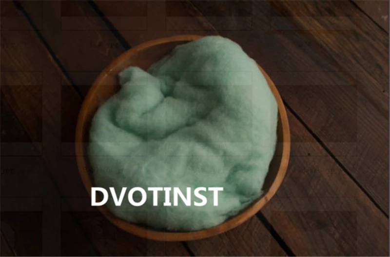 Dvotinst Baby Photography Props Wool Background Blanket Felt Basket Filler Stuffer Fotografia Accessories Studio Shooting | Детская