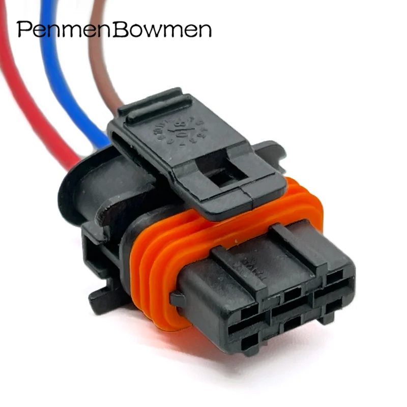 3-контактный 3,5 мм Автомобильный датчик давления топлива, водонепроницаемый Электрический гнездовой разъем, жгут проводов, штекер для 1928403110 1928404074