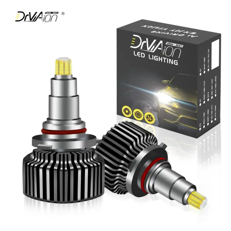 

Светодиодная лампа G12 H1 H7 H4 H11HB3 HB4 9005 9006 9012 360 CSP светодиодные лампы Canbus 6500K для автомобильных фар дальнего и ближнего света, противотуманные фа...