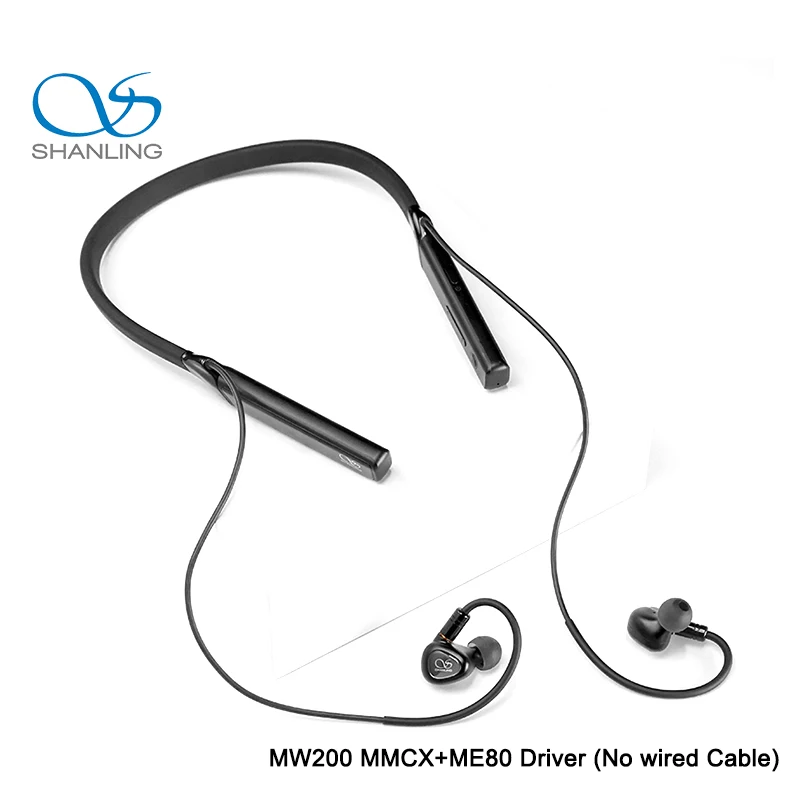 SHANLING MW200 MMCX + ME80 Set AK4377A Bluetooth 5.0 Neckban