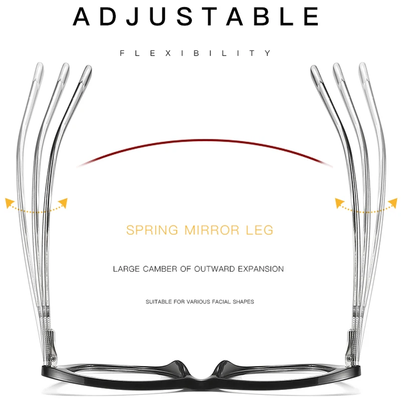 VCKA женские высококачественные очки TR90 для близорукости по рецепту кошачий глаз с