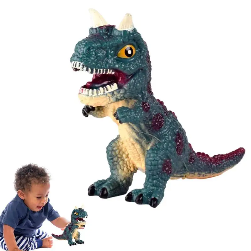 

Realistic Tyrannosaurus Squeeze Figure With Sound Dinosaur Toy Educational Animal Model Figurine Birthday Gifts Party Favor
