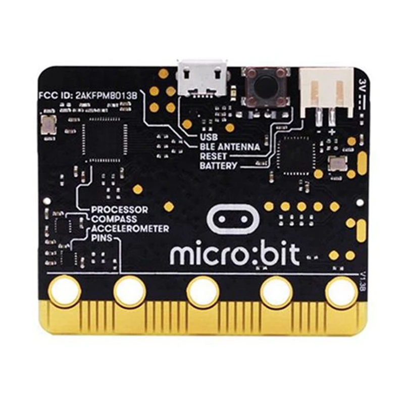 Стартовый комплект Microbit V1.5 GOBC Smart Car Kit/Qtruck/Python Education поддерживает AI и машинное