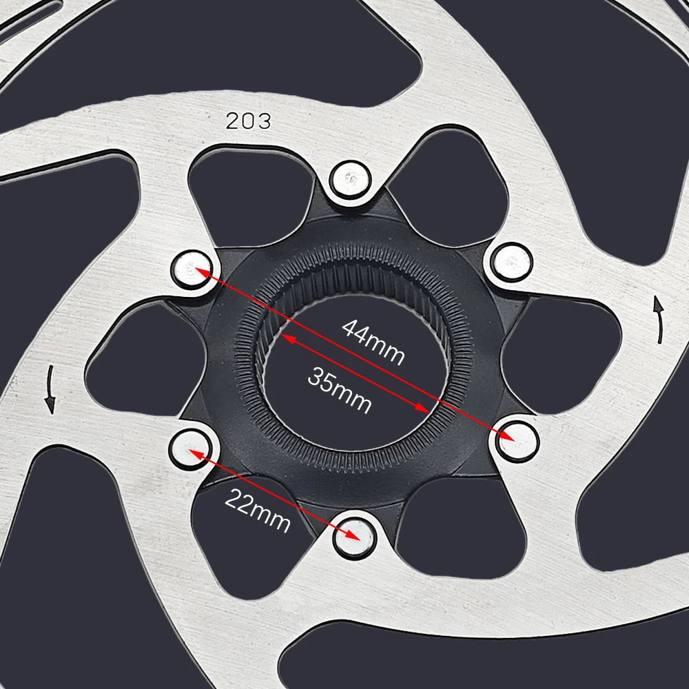 Дисковый ротор NORNS с центральным замком 140 мм 160 180 203 велосипедный тормоз мощный