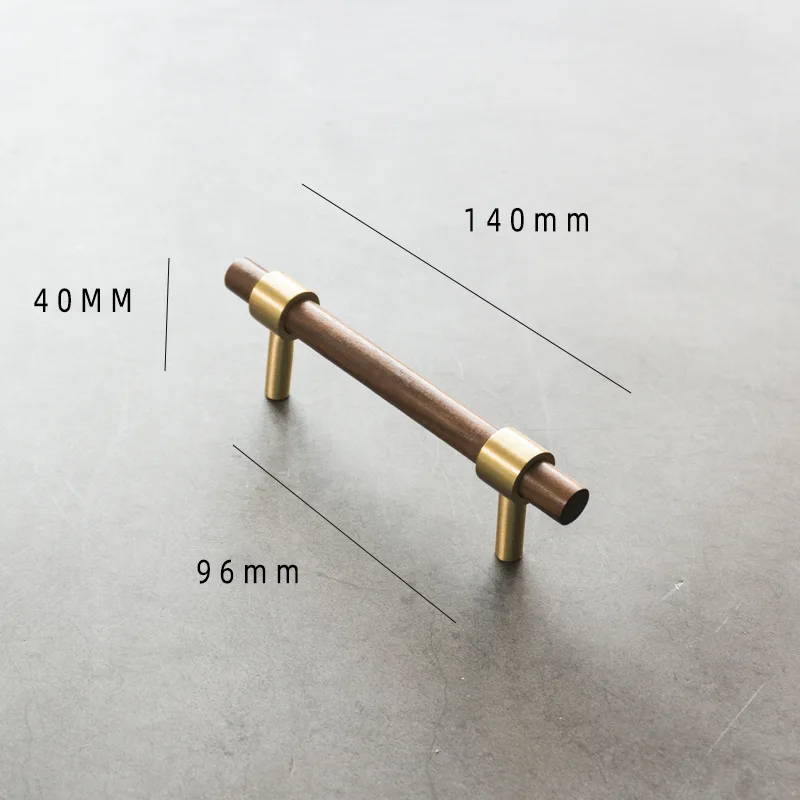 

Деревянные ручки для мебели Smernit, орех/бук, цинковый сплав
