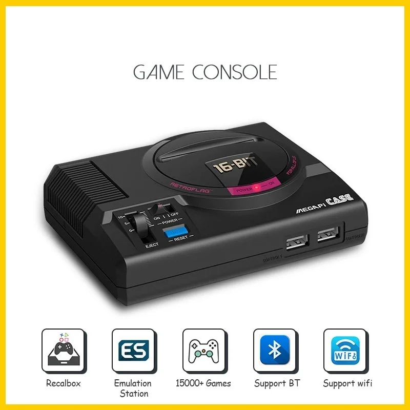 

4K HD Out Family Recreation Mini Video Game Console For PS1/MAME/SNES/MEGA Built-in 50000 Retro Games With 42 Emulators