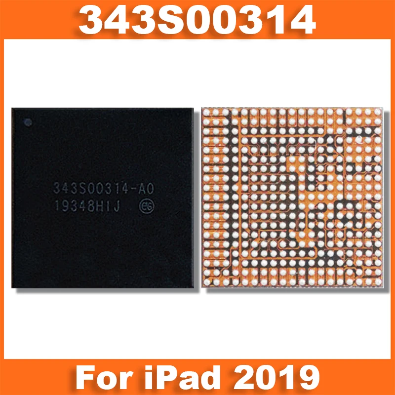 

Новый оригинальный чип управления питанием 343S00314 для iPad 2019 7th Pro 10,5 A2197 A2200 A2198, основная мощность IC BGA 343S00314-A0, 1 шт.