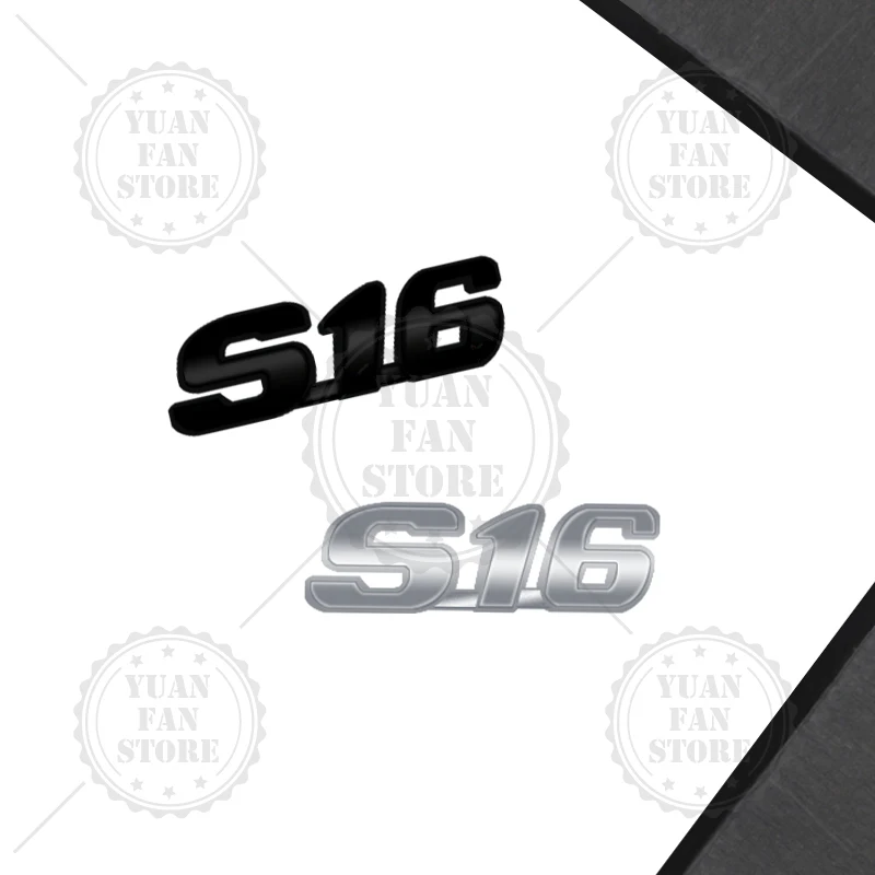 Эмблема S16 Стайлинг автомобиля 3D наклейка металлический логотип значок для Peugeot