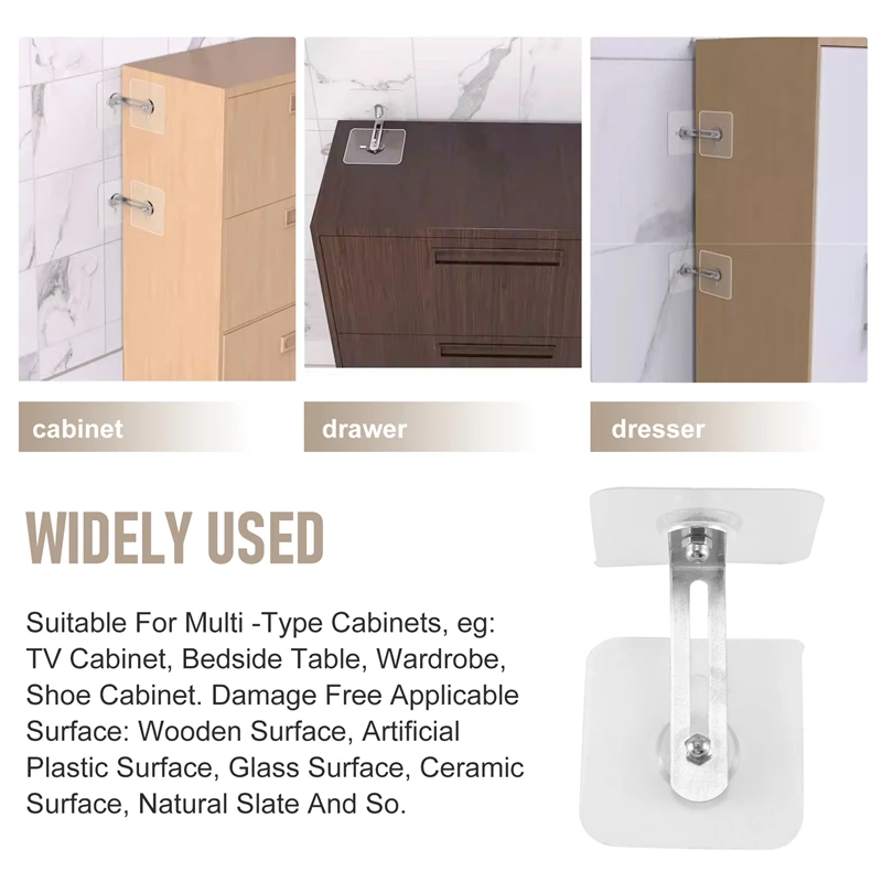 6 шт. настенные анкеры для мебели предметов