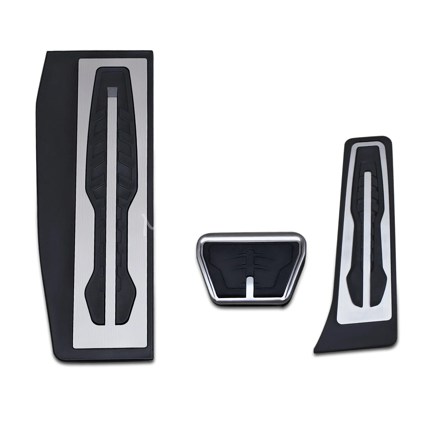 LHD автоматическая подставка для ног из нержавеющей стали комплект чехлов педалей