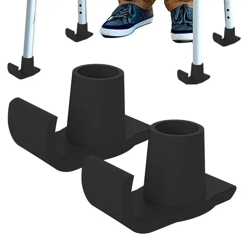 

Ski Glides 2 Pieces Walker Glide Skis Sturdy Rubber Covers Durable Sliders For Walkers For Seniors People With Disabilities