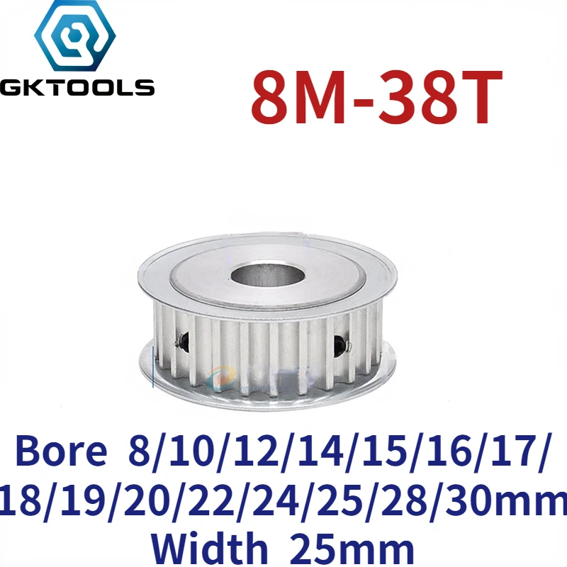 

Двусторонняя плоская синхронная канавка 8 м 38 зубьев AF, Ширина 25 мм, отверстие 8/10/12/14/15/16/17/18/19/20/22/24/25/28/30 мм