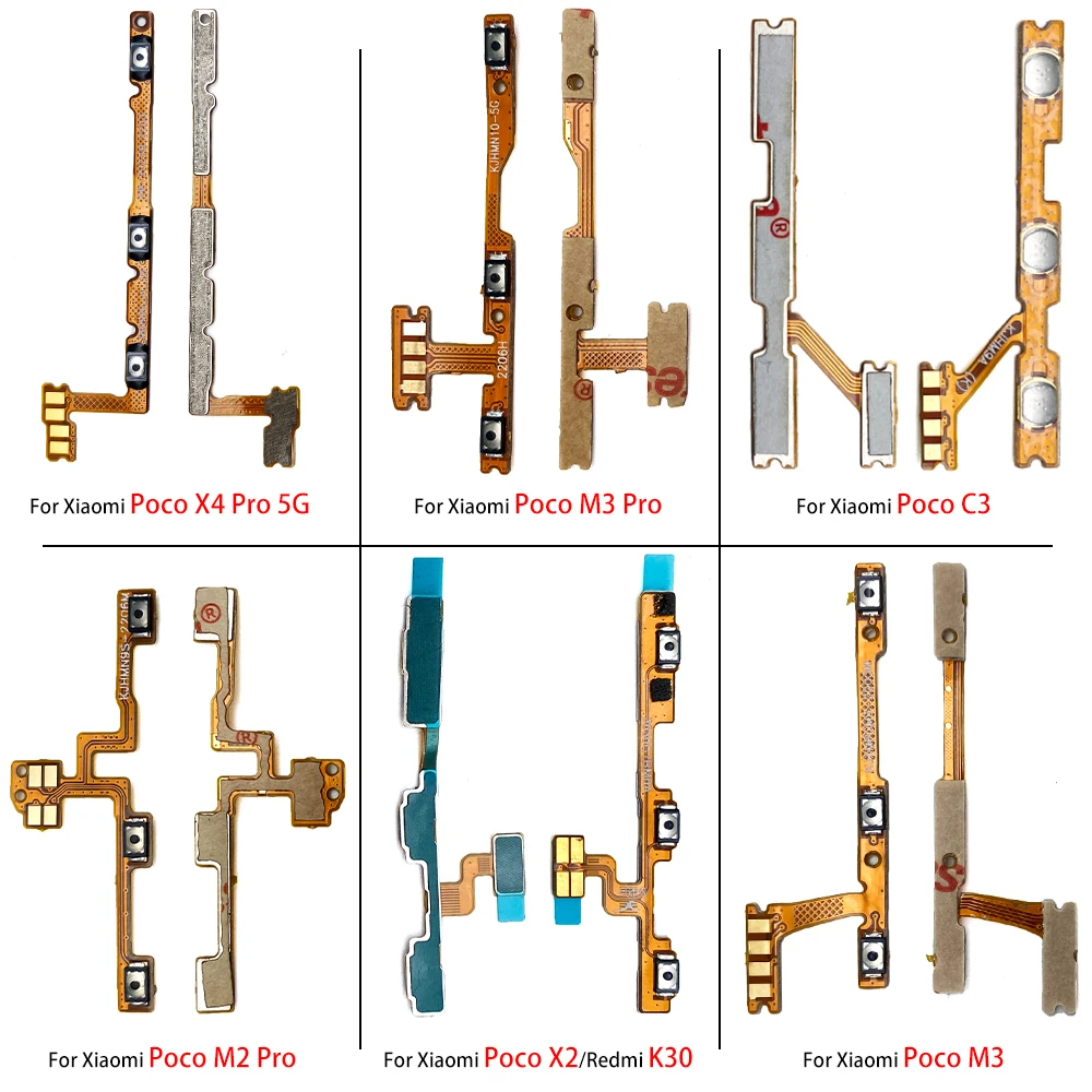 Запасные части для Xiaomi POCO M3 M2 M4 Pro 5G X2 X3 F1 F2 F3 X4 GT M5