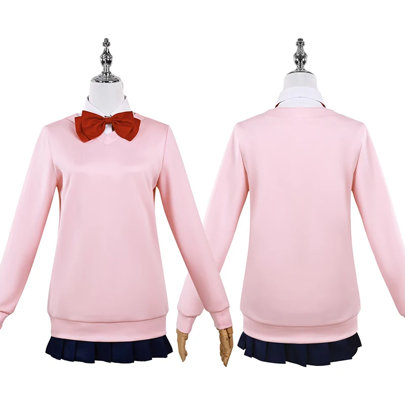 Фото Аниме Dandadan Косплей Костюм Aira Shiratori JK Sailor Юбки Наряд Костюм Momo Ayase Ken Takakura Куртки Брюки Парик Школьные комплекты №2