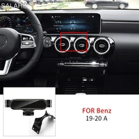 car smartphone holder for mercedes benz a class w177 car mobile phone holder mb a250 a180 v177 sedan a35 a45 air vent clip mount