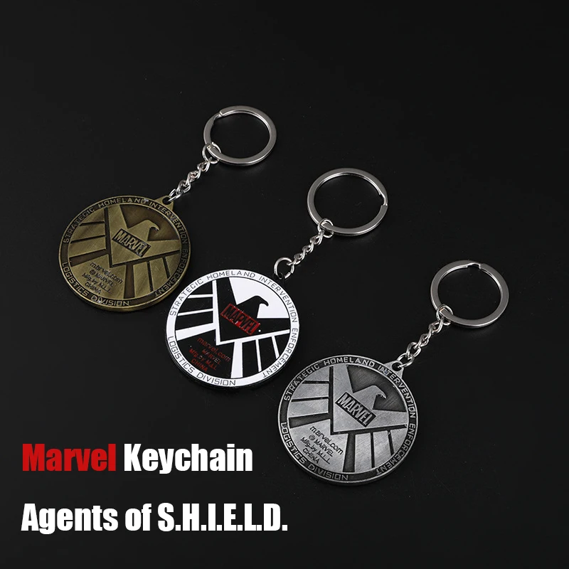Брелок с героями Marvel вещества S.H.I.E.L.D. для ключей мультяшным аниме супергерой