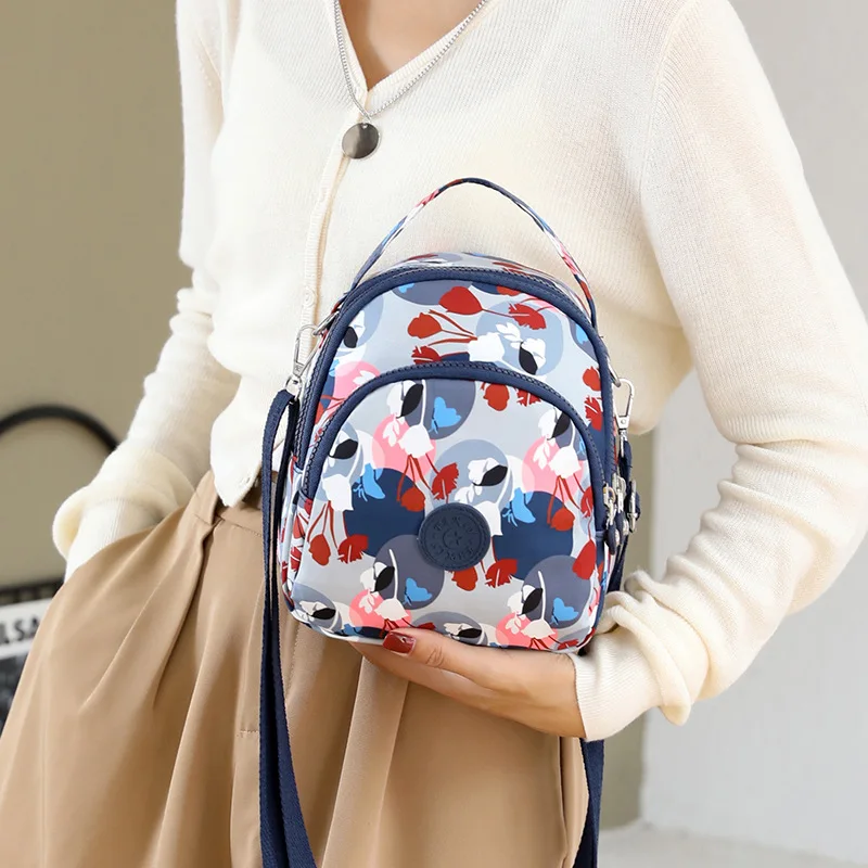 

Summer new ladies messenger bag convenient travel backpack multi-functional large-capacity three-purpose shoulder bag