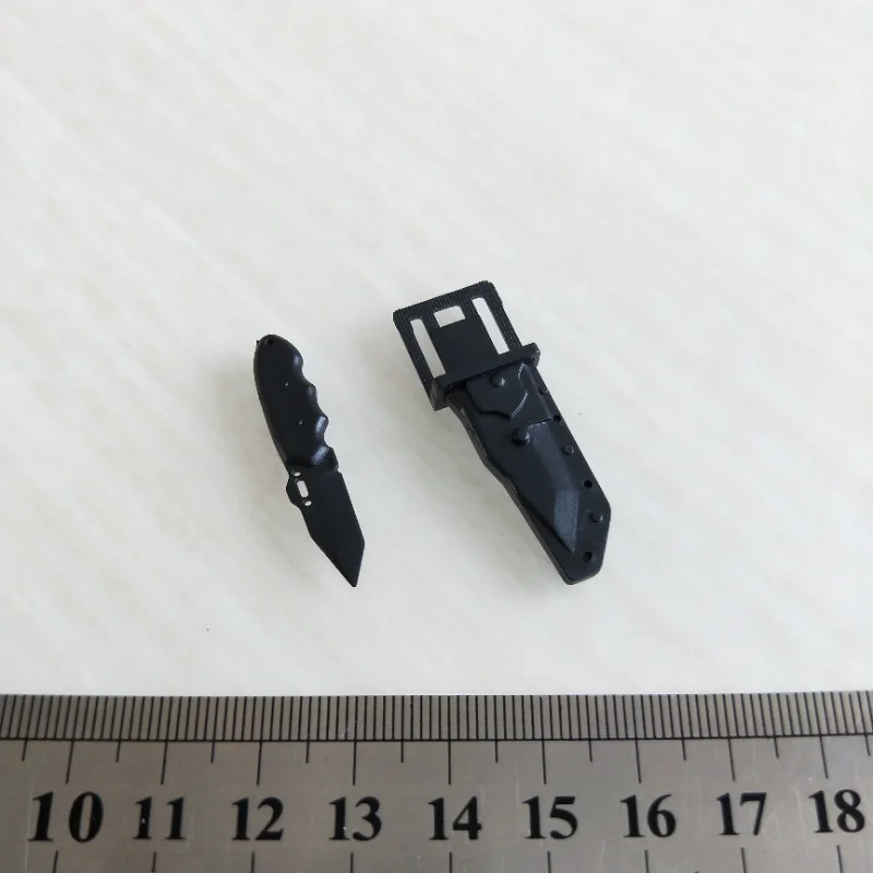 

1/6 Scale Soldier Knife＆Scabbard Model For 12'' Figure