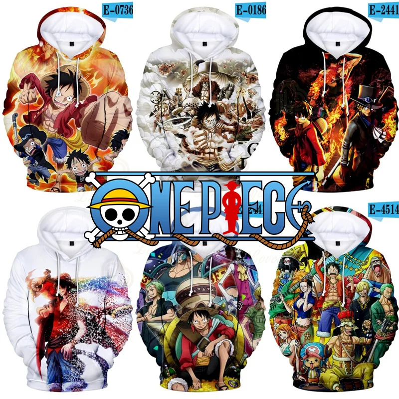 

Nico Robin One Piece Nami Hoodie Sweatshirt Monkey D. Luffy Anime Figure Men Outerwear Oversized Cosplay Trafalgar Law Tops