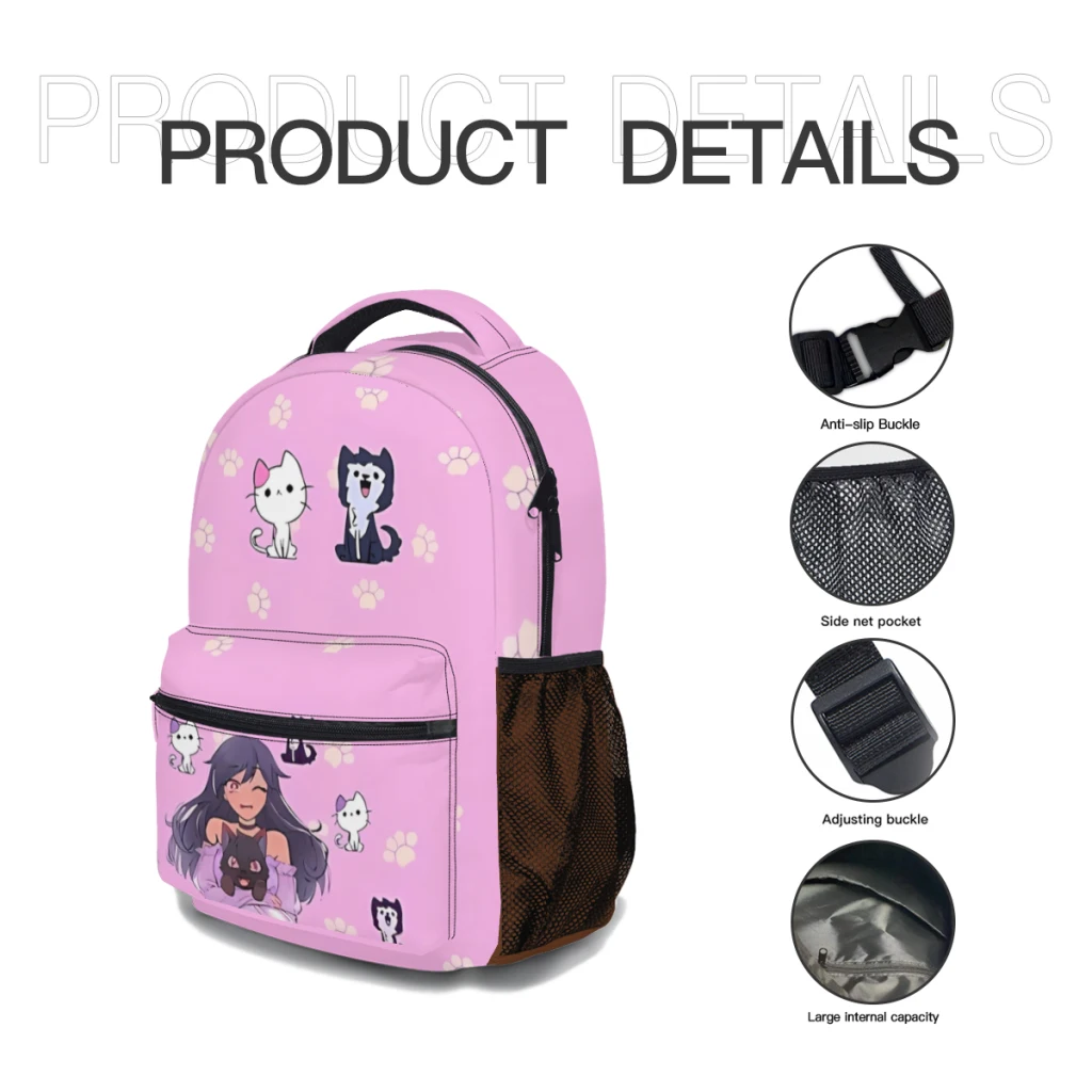 Рюкзак с наклейками для домашних животных 17 дюймов