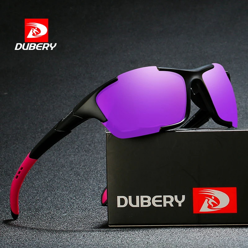 Солнечные очки DUBERY D400 мужские винтажные поляризационные солнцезащитные