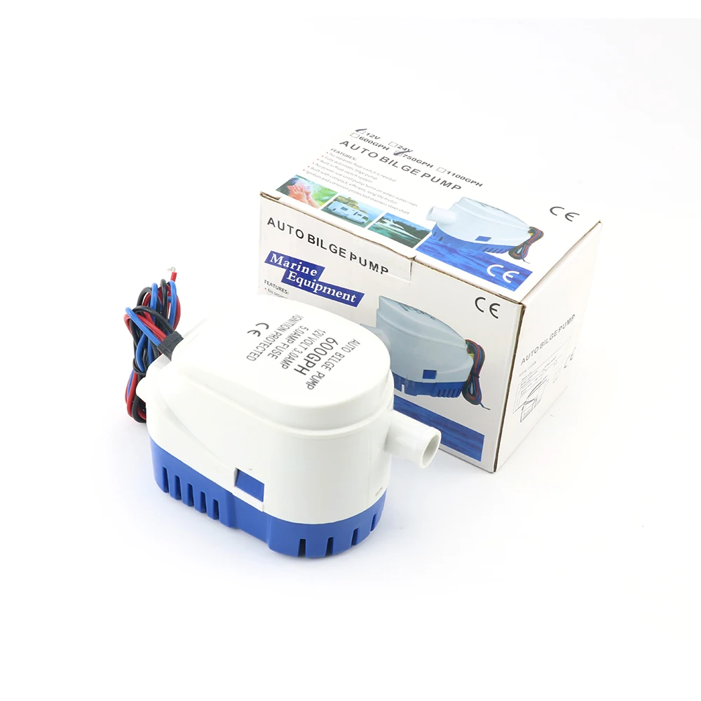 

Автоматический погружной трюмный насос для лодок 12В