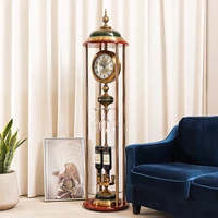 zq european style the grandfather clock living room american style luxury decoration large retro clock large pendulum clock
