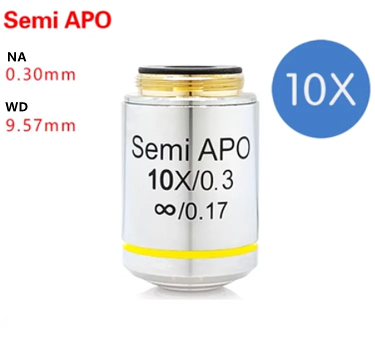 

FUCHU Полуапохроматный объектив для микроскопа 4X10X20X40X60X100X