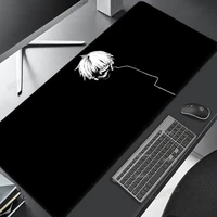black mousepad minimalist gamer desk for pc custom mat print playmat office accessories portable laptop xxl carpets 900x400 pads