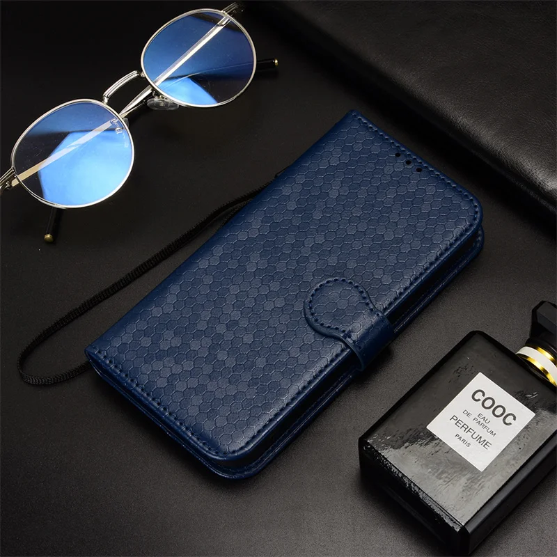

For TCL Ion X PU Leather Case Wave Dot Pattern Strap Lanyard Phone Case For TCL Ion X TCL Ion Z Wallet Phone Case