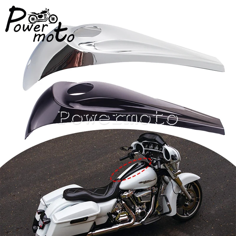 

Motorcycle Dash Fuel Console Cover& Pop-Up Gas Cap For Harley Touring Electra Glide Street Glide FLHT FLHX FLTR FLRT FLHX FLHT