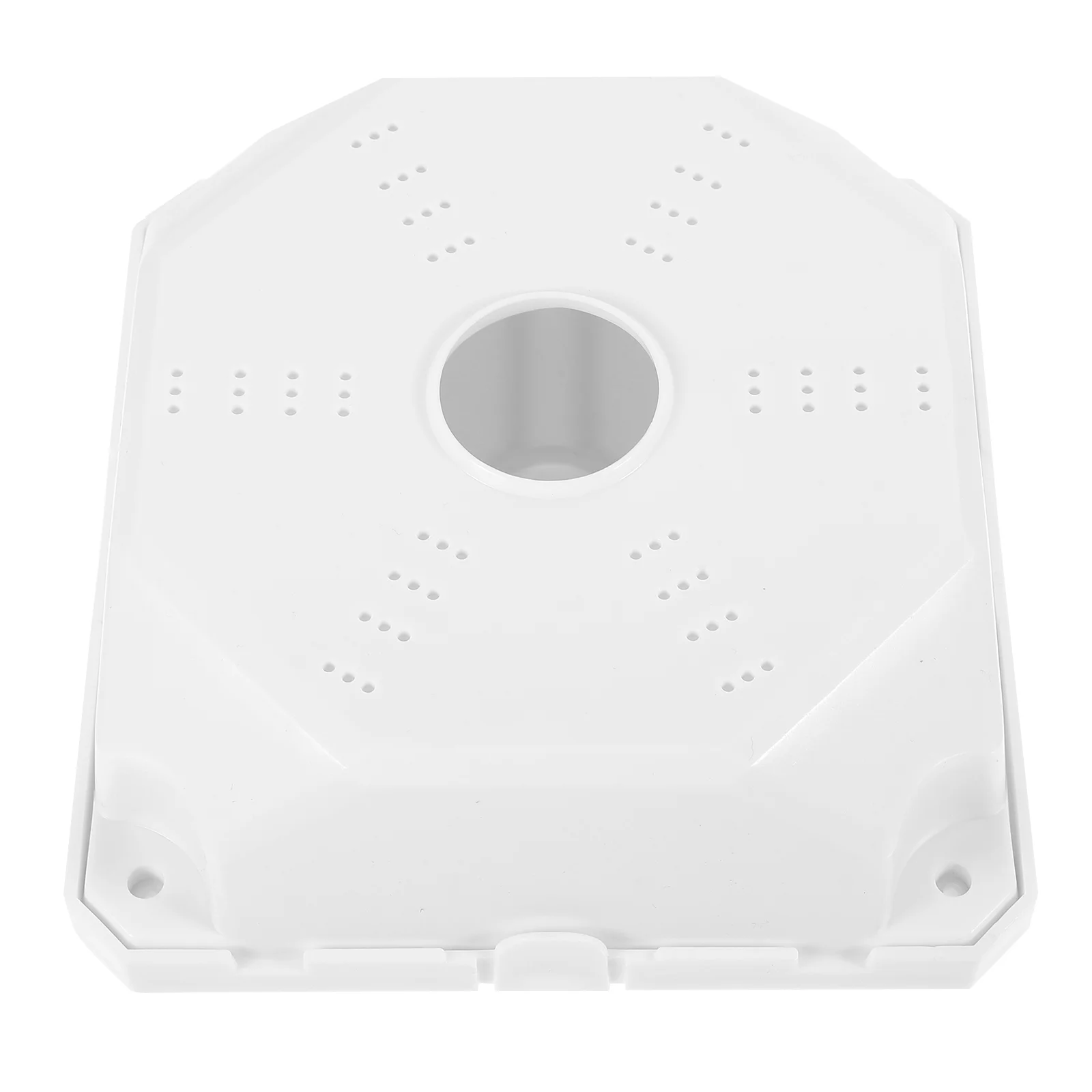 

Wire Holder Security Camera Mount Electric Extension Cord Cover Outdoor White Safety Protector