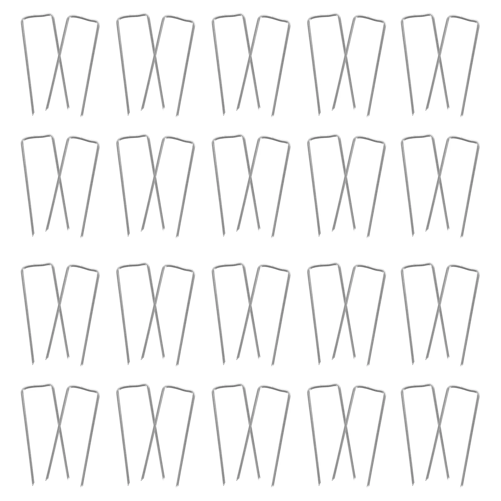 

Greening Floral Staples Pin U Gardening Fabric Fixing Arrangement Wreath Flower Landscape Fern Fork Garland Holiday Diy Ground