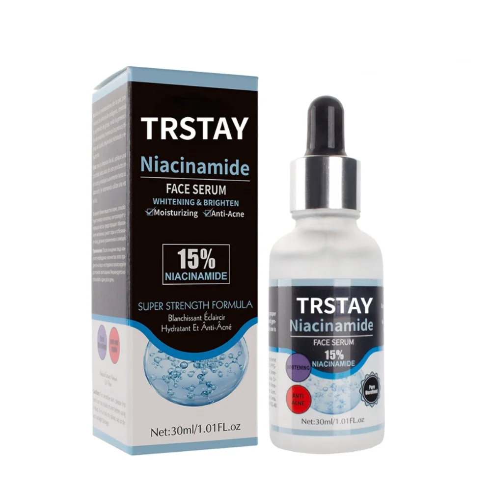 

15% Niacinamide Whitening Face Serum Moisturizing Anti-glycation Facial Essence Soothing Roughness Brighten Skin Collagen Serum