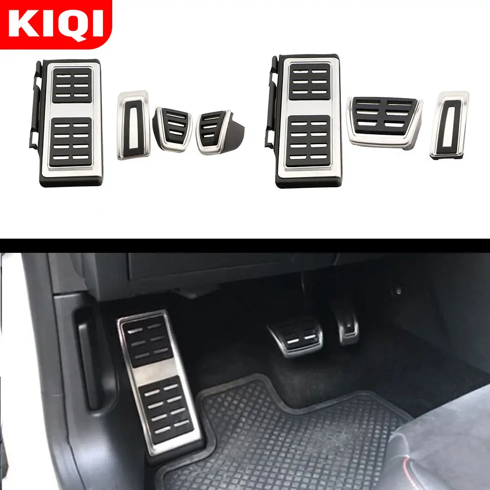 

KIQI Car Pedals for VW Tiguan Passat B8 Golf 7 T-cross T-roc Troc for Skoda Octavia A7 Golf 7 for Seat Leon 5F MK3 LHD 2017-2020