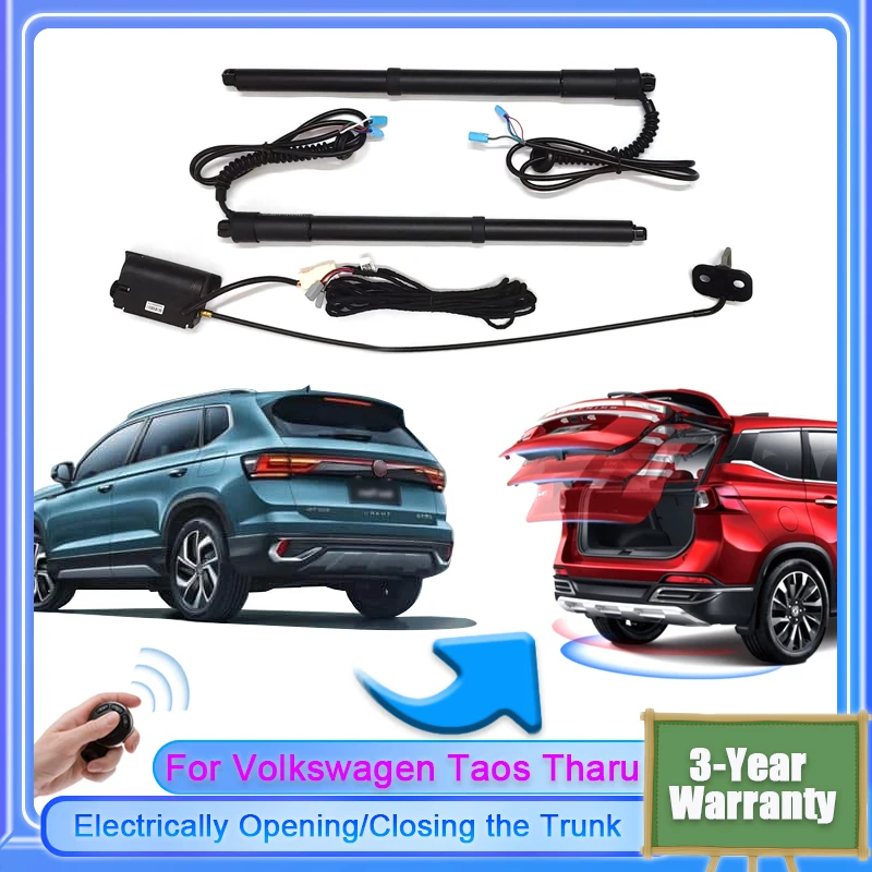 

For Volkswagen VW Taos Tharu 2018~2024 Vehicle Electric Tailgate Lift for Drive Trunk Intelligent Opening of Tail gate