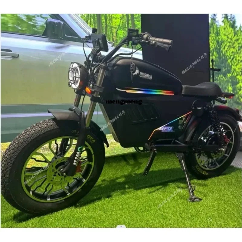 Электрический велосипед Black Warrior 3000W 60V 45AH из алюминиевого сплава с NFC-подключением и функцией антивандального разблокирования (art.: 3920d4cf927ba) - 3920d4cf927ba